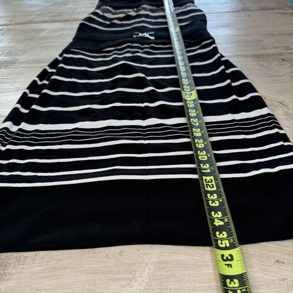 White House Black Market Slimming Striped Sleeveless Sheath Dress Sz2 EUC - Picture 5 of 10